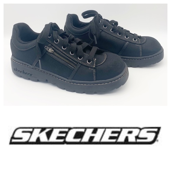 skechers tredds interactive black size 10